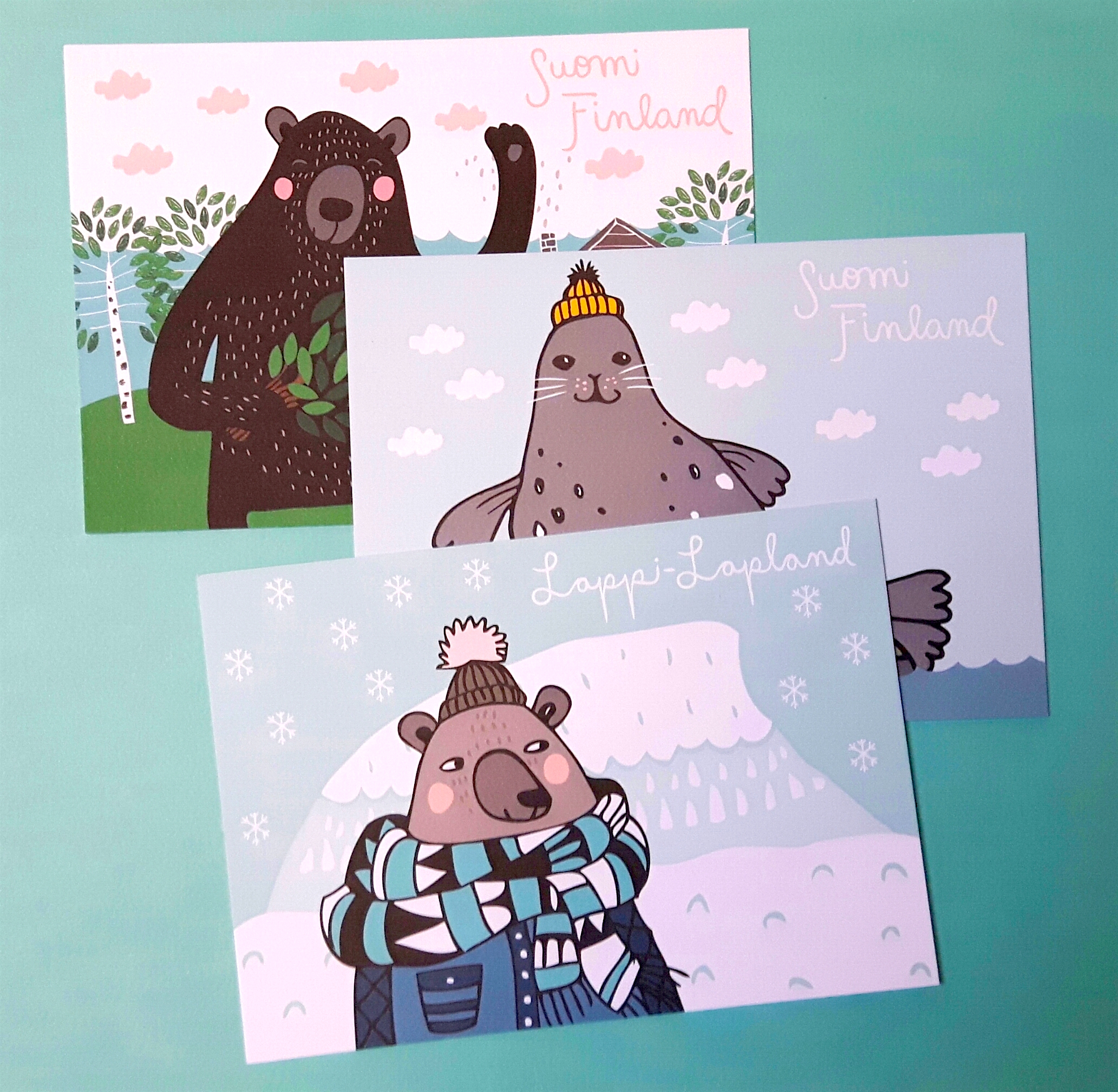 - POSTCARDS FROM FINLAND / SUOMI-KORTIT -